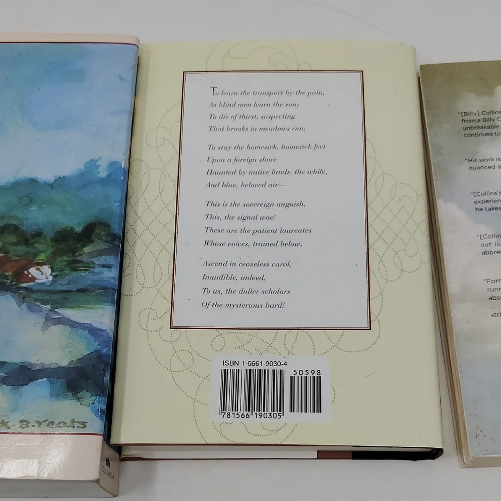 Emily Dickinson Collected Poems Book, Billy Collins, William Harmon Book Bundle